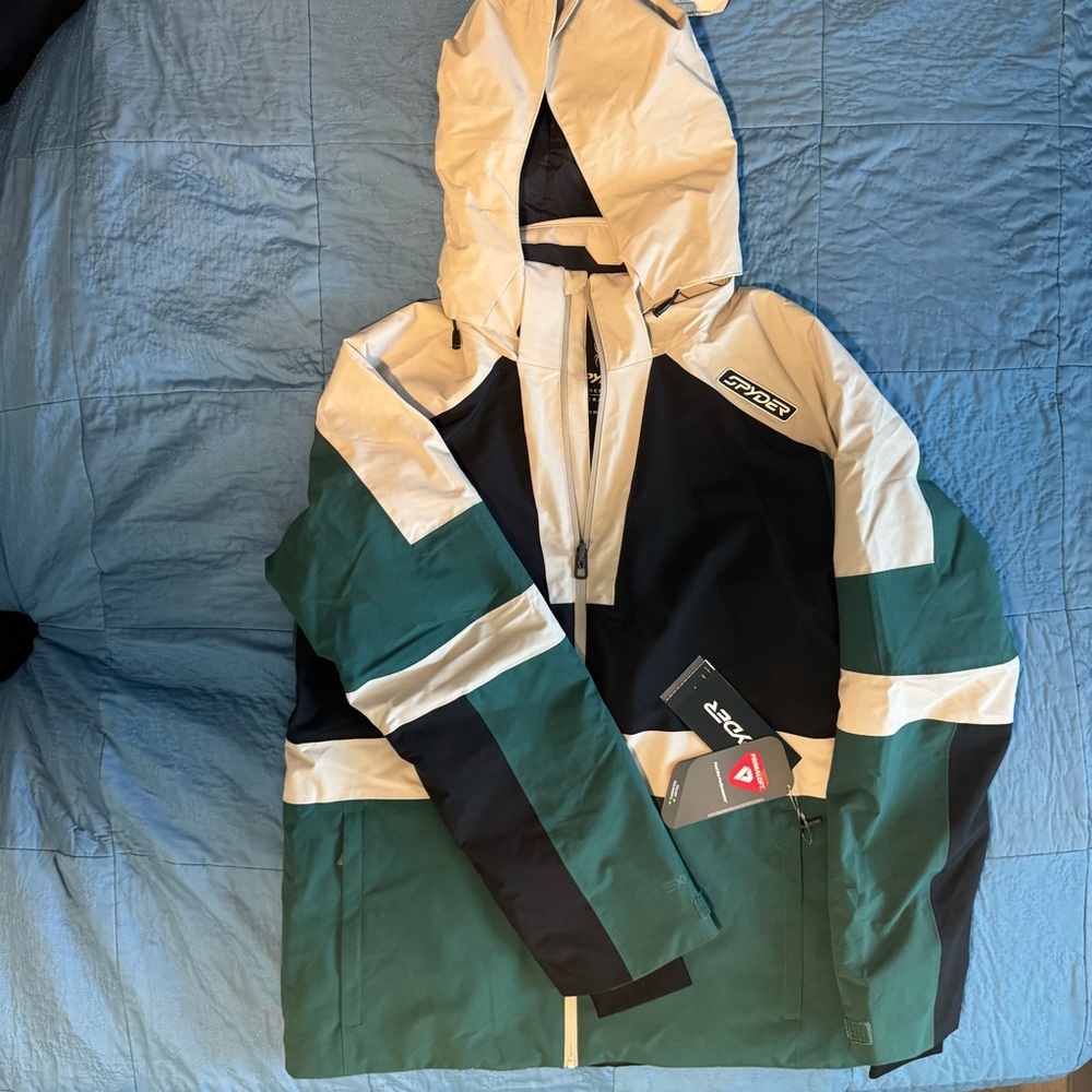 Spider Brand Mens Size L Snowboard Jacket NWT